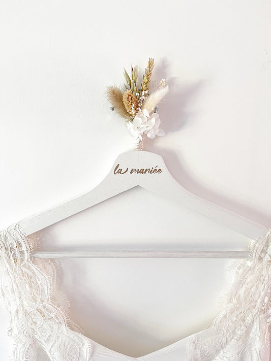 Cintre fleuri personnalisable